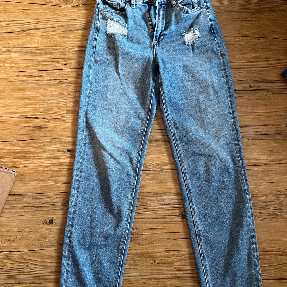 American Eagle Outfitters Blue Straight Leg Jeans